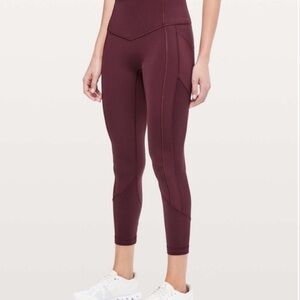 Lululemon All the right places II garnet marroon